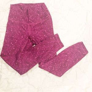 Lululemon Wunder Under 7/8 legginngs